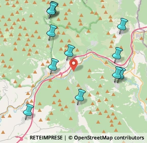 Mappa Strada Delle Roscelle, 00020 Saracinesco RM, Italia (5.02)