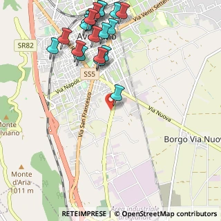 Mappa Via Cavour Camillo Benso, 67051 Avezzano AQ, Italia (1.409)