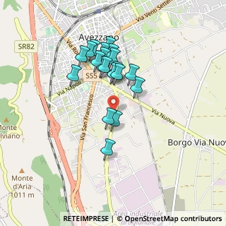 Mappa Via Cavour Camillo Benso, 67051 Avezzano AQ, Italia (0.8085)