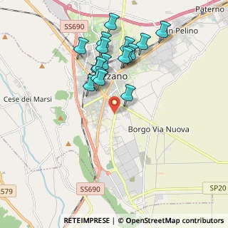 Mappa Via Cavour Camillo Benso, 67051 Avezzano AQ, Italia (1.94176)