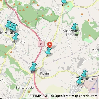 Mappa Via del Quarticciolo, 00010 Sant'Angelo Romano RM, Italia (3.37333)