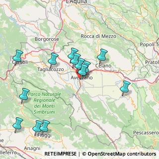 Mappa Via India, 67051 Avezzano AQ, Italia (17.44308)