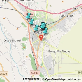 Mappa Via Catania, 67051 Avezzano AQ, Italia (1.32727)