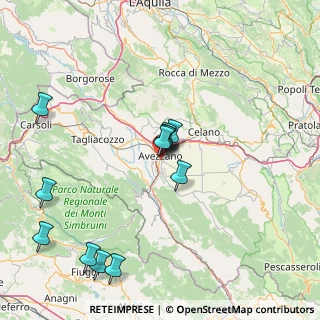 Mappa Via Catania, 67051 Avezzano AQ, Italia (16.7425)