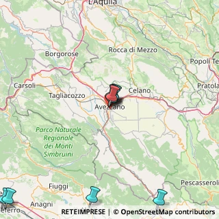 Mappa Via Catania, 67051 Avezzano AQ, Italia (24.48615)