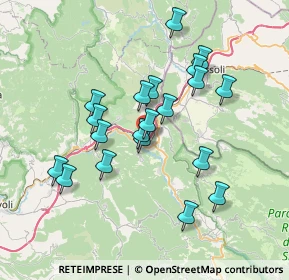 Mappa Viale Italia, 00027 Roviano RM, Italia (6.851)