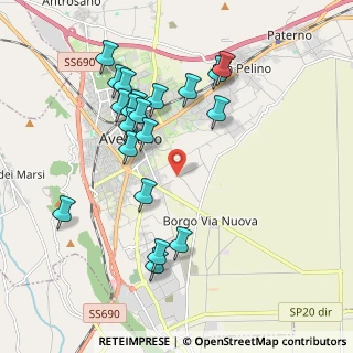 Mappa Via Teramo, 67051 Avezzano AQ, Italia (2.0785)