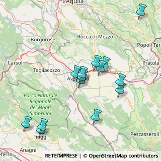 Mappa Via Teramo, 67051 Avezzano AQ, Italia (16.28357)