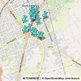 Mappa Piazza Cavour, 67068 Avezzano AQ, Italia (0.5105)
