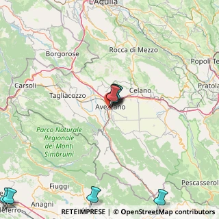 Mappa Via Ferrara, 67051 Avezzano AQ, Italia (24.47)