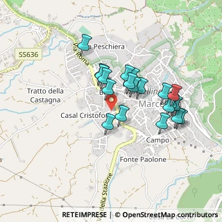 Mappa Piazza Martiri delle Foibe, 00010 Marcellina RM, Italia (0.408)