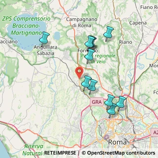 Mappa Via Silvio Gridelli, 00123 Roma RM, Italia (7.79091)