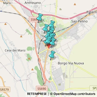 Mappa Piazza Castello, 67051 Avezzano AQ, Italia (0.97643)