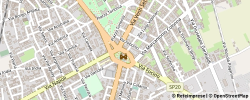 Mappa Avezzano