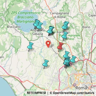 Mappa Via Angelo Signorelli, 00123 Roma RM, Italia (7.79444)
