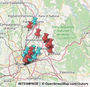 Mappa 00010 Sant'Angelo Romano RM, Italia (12.928)
