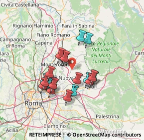 Mappa 00010 Sant'Angelo Romano RM, Italia (12.236)
