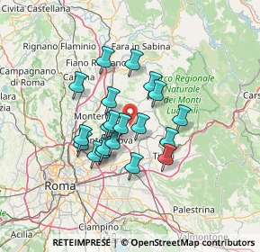 Mappa 00010 Sant'Angelo Romano RM, Italia (10.927)