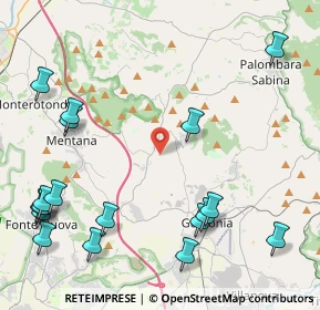 Mappa 00010 Sant'Angelo Romano RM, Italia (6.02111)