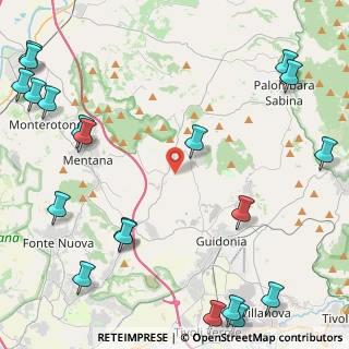 Mappa 00010 Sant'Angelo Romano RM, Italia (7.034)
