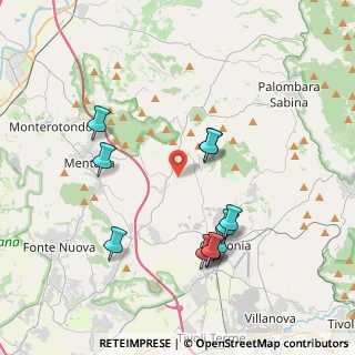 Mappa 00010 Sant'Angelo Romano RM, Italia (4.08909)