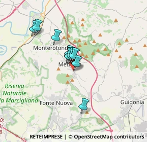 Mappa Via Provinciale Nomentana, 00013 Mentana RM, Italia (2.42273)