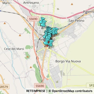 Mappa Via MuzioFebonio, 67051 Avezzano AQ, Italia (0.8655)