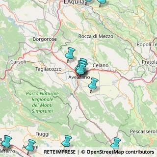 Mappa Via Canada, 67051 Avezzano AQ, Italia (22.59067)