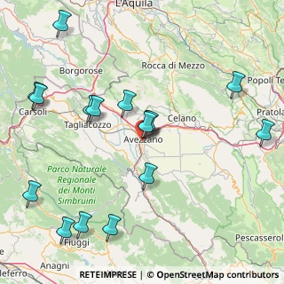 Mappa Via Canada, 67051 Avezzano AQ, Italia (20.24375)