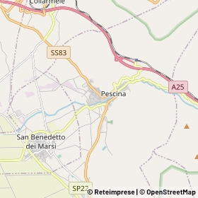 Mappa Pescina