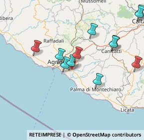 Mappa Via Vittorio de Sica, 92100 Villaggio Mosè AG, Italia (20.42154)