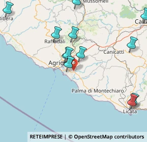 Mappa Via Vittorio de Sica, 92100 Villaggio Mosè AG, Italia (25.65533)