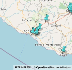 Mappa Via Vittorio de Sica, 92100 Villaggio Mosè AG, Italia (23.53909)