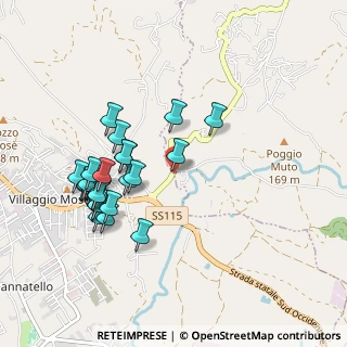 Mappa Via Chimento, 92100 Agrigento AG, Italia (1.08148)