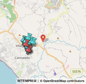 Mappa Via Chimento, 92100 Agrigento AG, Italia (1.901)