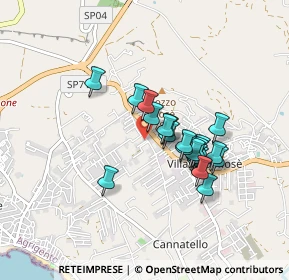 Mappa Via dei Fiumi, 92100 Villaggio Mosè AG, Italia (0.756)