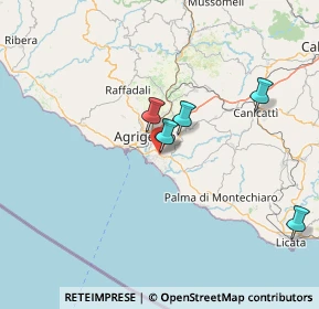 Mappa Via dei Fiumi, 92100 Villaggio Mosè AG, Italia (51.22643)