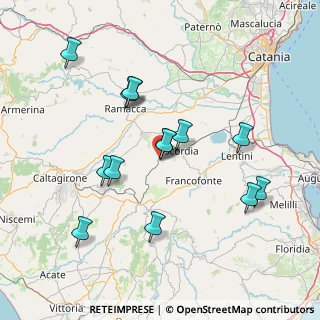 Mappa Via Girolamo Li Causi, 95043 Militello In Val di Catania CT, Italia (16.47714)