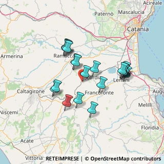 Mappa Via Girolamo Li Causi, 95043 Militello In Val di Catania CT, Italia (13.975)