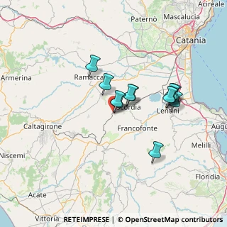 Mappa Via Girolamo Li Causi, 95043 Militello In Val di Catania CT, Italia (12.46917)