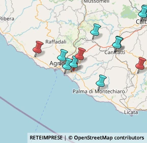Mappa Via Pietro Germi, 92100 Agrigento AG, Italia (20.53077)