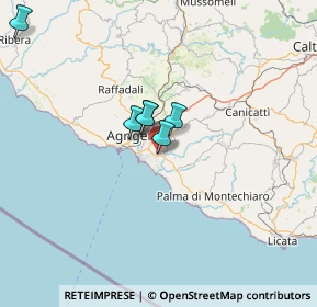 Mappa Via Pietro Germi, 92100 Agrigento AG, Italia (36.76643)