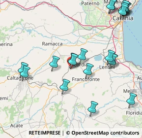 Mappa Via Alcide De Gasperi, 95043 Militello In Val di Catania CT, Italia (22.451)