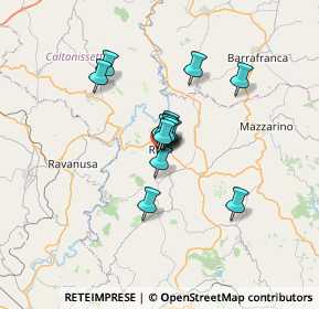 Mappa Via Vespri, 93016 Riesi CL, Italia (4.545)