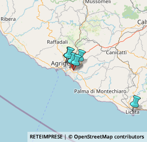 Mappa Via S. Benedetto de Norcia, 92100 Agrigento AG, Italia (31.86545)