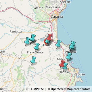 Mappa Via Enna, 96016 Lentini SR, Italia (15.62167)