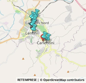 Mappa Via Mercato, 96013 Carlentini SR, Italia (1.66364)