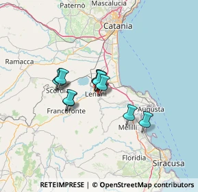 Mappa Via Mercato, 96013 Carlentini SR, Italia (9.4975)