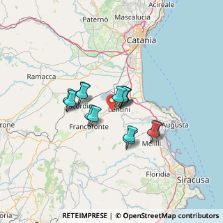 Mappa SS  194 Km 18, 96016 Lentini SR, Italia (10.93267)