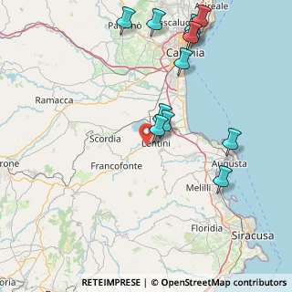 Mappa SS  194 Km 18, 96016 Lentini SR, Italia (21.11917)